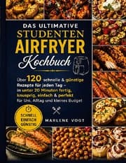 Cover von Das ultimative Studenten Airfryer Kochbuch