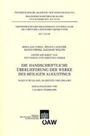 Cover von Die handschriftliche Überlieferung der Werke des Heiligen Augustinus