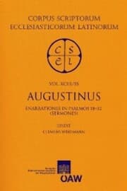 Cover von CSEL 93/1 B Augustinus