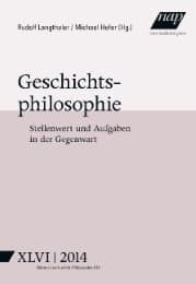 Cover von Geschichtsphilosophie