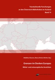 Cover von Grenzen im Denken Europas