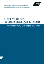Cover von Gelehrte in der deutschsprachigen Literatur