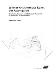Cover von Wiener Ansichten zur Kunst der Avantgarde