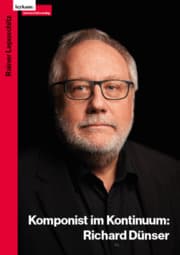 Cover von Richard Dünser: Komponist im Kontinuum