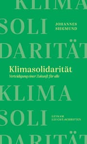 Cover von Klimasolidarität - Verteidigung einer Zukunft für alle