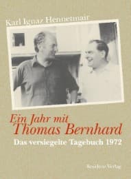 Cover von Ein Jahr mit Thomas Bernhard