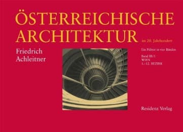 Cover von Österreichische Architektur im 20. Jahrhundert III/1