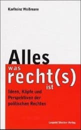 Cover von Alles, was recht(s) ist