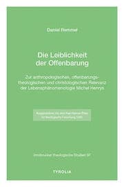 Cover von Die Leiblichkeit der Offenbarung