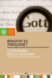 Cover von Braucht es Theologie?