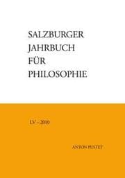 Cover von Salzburger Jahrbuch für Philosophie