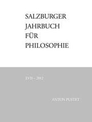 Cover von Salzburger Jahrbuch für Philosophie