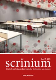 Cover von Scrinium 75 - 2021