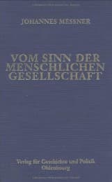 Cover von Vom Sinn der menschlichen Gesellschaft