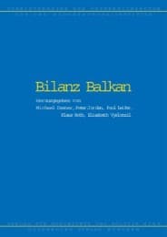 Cover von Bilanz Balkan