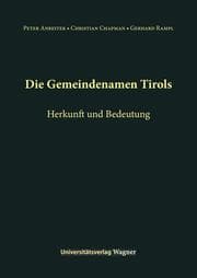 Cover von Die Gemeindenamen Tirols