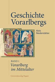 Cover von Vorarlberg im Mittelalter