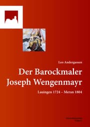 Cover von Der Barockmaler Joseph Wengenmayr
