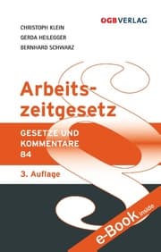 Cover von Arbeitszeitgesetz