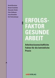 Cover von Erfolgsfaktor gesunde Arbeit
