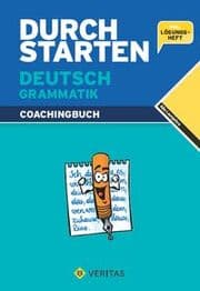 Cover von Durchstarten Deutsch Grammatik. Coachingbuch