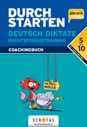 Cover von Durchstarten Deutsch Diktate. Rechtschreibtraining (MS/AHS)