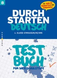 Cover von Durchstarten Deutsch 8 Testbuch (inkl. Standard-Tests)