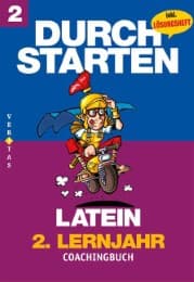Cover von Durchstarten Latein 2. Coachingbuch