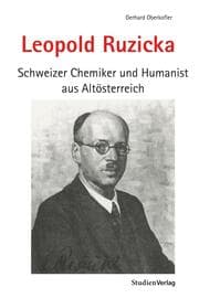 Cover von Leopold Ruzicka (1887-1976)