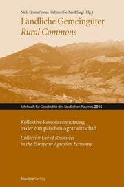Cover von Ländliche Gemeingüter / Rural Commons