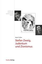 Cover von Stefan Zweig, Judentum und Zionismus