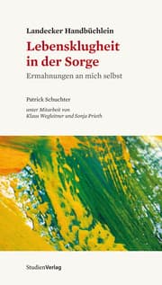 Cover von Landecker Handbüchlein - Lebensklugheit in der Sorge