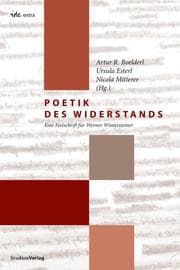 Cover von Poetik des Widerstands