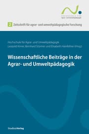 Cover von Zeitschrift für agrar- und umweltpädagogische Forschung 2