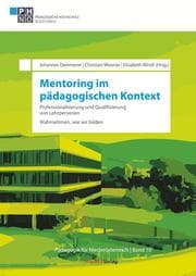 Cover von Mentoring im pädagogischen Kontext: Professionalisierung und Qualifizierung von Lehrpersonen