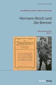 Cover von Hermann Broch und Der Brenner