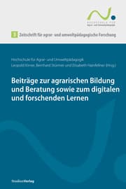 Cover von Zeitschrift für agrar- und umweltpädagogische Forschung 3