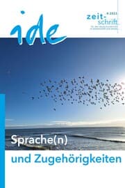 Cover von Sprache(n) und Zugehörigkeiten