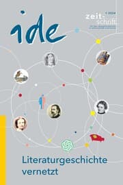 Cover von Literaturgeschichte vernetzt