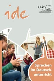 Cover von Sprechen im Deutschunterricht