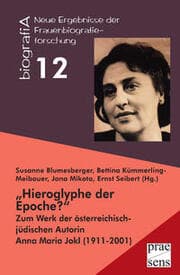 Cover von 'Hieroglyphe der Epoche?'