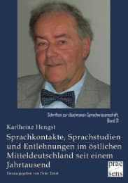 Cover von Sprachkontakte, Sprachstudien und Entlehnungen im östlichen Mitteldeutschland seit einem Jahrtausend
