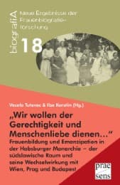 Cover von Frauenbildung und Emanzipation in der Habsburgermonarchie