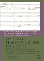 Cover von Zwischen Bearbeitung und Recycling