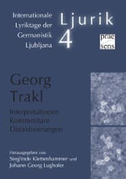 Cover von Georg Trakl