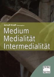 Cover von Medium - Medialität - Intermedialität