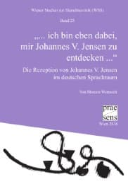 Cover von '... ich bin eben dabei, mir Johannes V. Jensen zu entdecken ...'