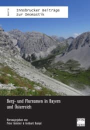 Cover von Berg- und Flurnamen in Bayern und Österreich