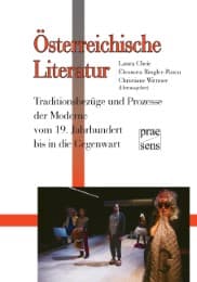 Cover von Österreichische Literatur