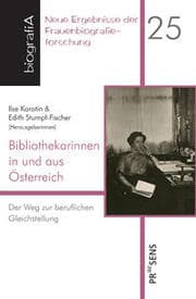 Cover von Bibliothekarinnen in und aus Österreich